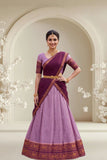 Traditional Woven Silk Saree with Designer Border and Elegant Pallu