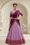 Traditional Woven Silk Saree with Designer Border and Elegant Pallu