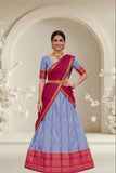 Traditional Woven Silk Saree with Designer Border and Elegant Pallu