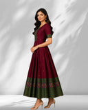 Elegant Cotton Anarkali Dress
