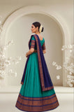 Traditional Woven Silk Saree with Designer Border and Elegant Pallu