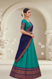 Traditional Woven Silk Saree with Designer Border and Elegant Pallu