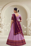 Traditional Woven Silk Saree with Designer Border and Elegant Pallu