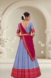Traditional Woven Silk Saree with Designer Border and Elegant Pallu
