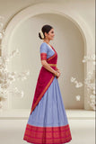 Traditional Woven Silk Saree with Designer Border and Elegant Pallu