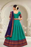 Traditional Woven Silk Saree with Designer Border and Elegant Pallu