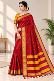 Traditional Zari Woven Silk Saree