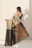 Premium Jacquard Silk Saree with Traditional Woven Design