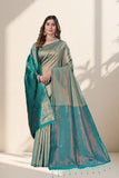 Premium Jacquard Silk Saree with Traditional Woven Design