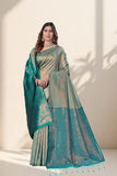 Premium Jacquard Silk Saree with Traditional Woven Design