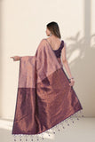 Premium Jacquard Silk Saree with Traditional Woven Design