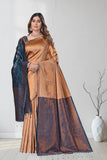 Designer Jacquard Saree with Intricate Woven Motifs