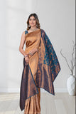 Designer Jacquard Saree with Intricate Woven Motifs