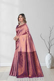 Designer Jacquard Saree with Intricate Woven Motifs
