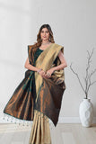 Designer Jacquard Saree with Intricate Woven Motifs