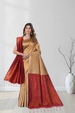 Designer Jacquard Saree with Intricate Woven Motifs