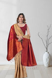 Designer Jacquard Saree with Intricate Woven Motifs