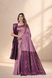 Elegant Traditional Jacquard Woven Silk Saree