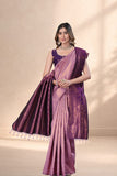 Elegant Traditional Jacquard Woven Silk Saree