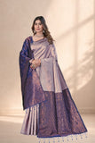 Elegant Traditional Jacquard Woven Silk Saree