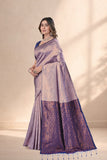 Elegant Traditional Jacquard Woven Silk Saree