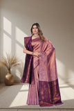 Rich Jacquard Woven Saree with Designer Pallu