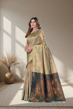 Rich Jacquard Woven Saree with Designer Pallu