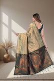 Rich Jacquard Woven Saree with Designer Pallu