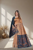 Rich Jacquard Woven Saree with Designer Pallu