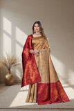 Rich Jacquard Woven Saree with Designer Pallu