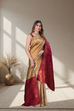 Rich Jacquard Woven Saree with Designer Pallu