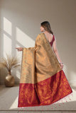 Rich Jacquard Woven Saree with Designer Pallu
