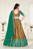 Premium Designer Banarasi Lehenga Choli with Embroidered Dupatta