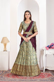 Royal Banarasi Lehenga Choli Set