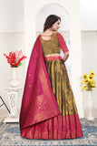 Royal Banarasi Silk Lehenga Choli Set