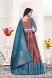 Royal Banarasi Silk Lehenga Choli Set