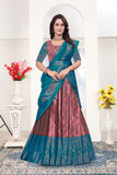 Royal Banarasi Silk Lehenga Choli Set