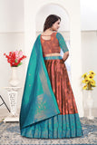 Royal Banarasi Silk Lehenga Choli Set