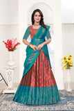Royal Banarasi Silk Lehenga Choli Set
