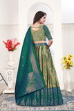 Royal Banarasi Silk Lehenga Choli Set