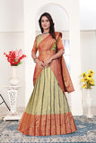 Premium Banarasi Jacquard Lehenga Choli with Designer Dupatta