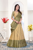 Premium Banarasi Jacquard Lehenga Choli with Designer Dupatta