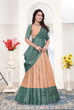 Premium Banarasi Jacquard Lehenga Choli with Designer Dupatta