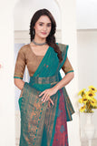 Premium Banarasi Jacquard Lehenga Choli with Elegant Woven Dupatta