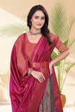 Premium Banarasi Silk Lehenga Choli with Woven Dupatta