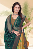 Premium Banarasi Silk Lehenga Choli with Woven Dupatta