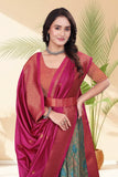 Premium Banarasi Silk Lehenga Choli with Woven Dupatta