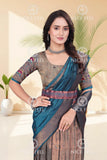 Banarasi Silk Lehenga Choli with Woven Dupatta