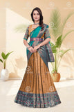Banarasi Silk Lehenga Choli with Woven Dupatta