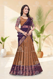 Banarasi Silk Lehenga Choli with Woven Dupatta